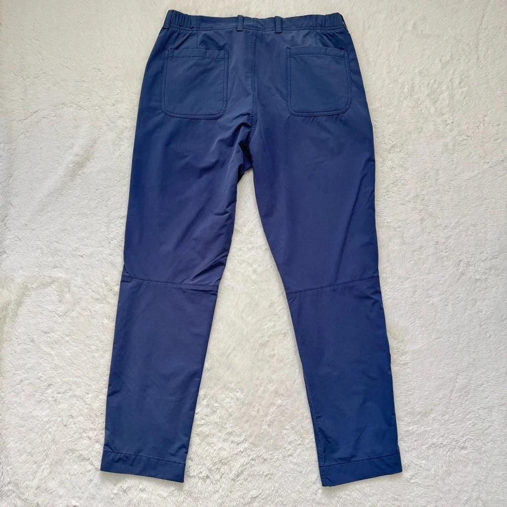 Brooks Brothers‎ Pants Men’s 35x30* Blue Performance Stretch Golf Outdoor Travel